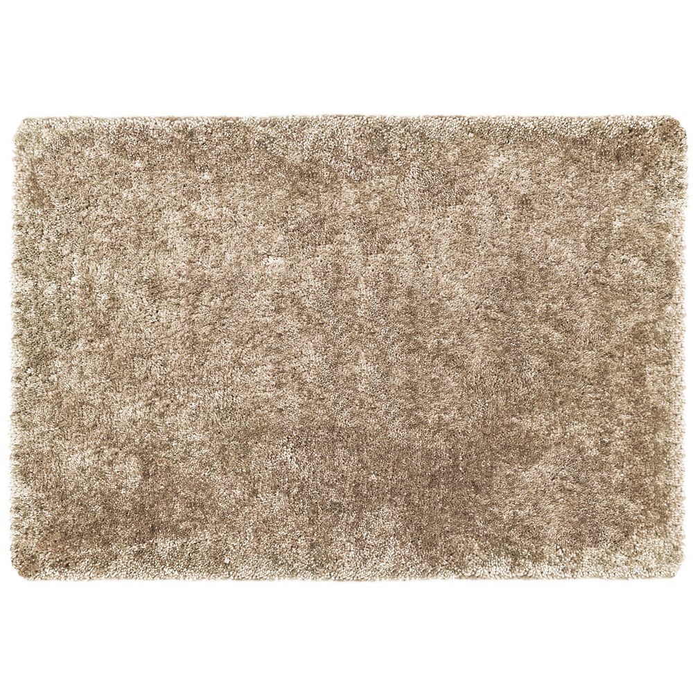 Luxe Tapi Premium Washable Rug in Stone Beige